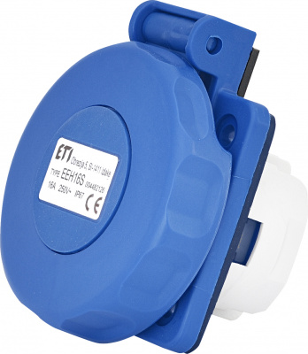 Розетка встраиваемая EEH-16S  IP67 (16A, 250V, Schuko)