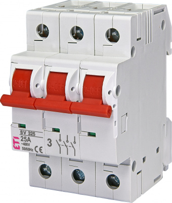 Выключатель нагрузки SV 325  3р 25A