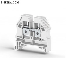 000304158RP Клеммник на DIN-рейку 10мм.кв. (коричневый); AVK10(RP) Klemsan