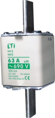 Предохранитель NH-00/aM 50A 690V KOMBI