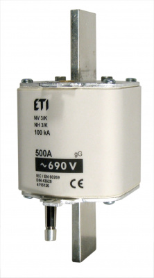 Предохранитель с бойком NH-3_K/gG 400A 690V