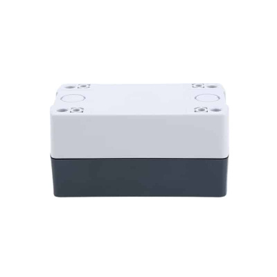 Корпус поста кнопочного КП-102, серый/черный, 2 пост,а IP65