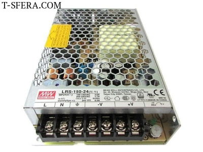 LRS-150-24 Блок питания AC/DC 24В 6.5А 156Вт