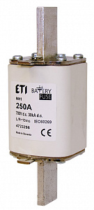 Предохранитель NH-2_K Battery  315A 700V DC (с ударной иглой)