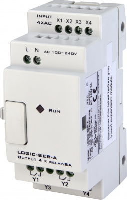 Модуль расширения LOGIC-8ER-A, 100÷240VAC, (4I/4O-Rele)