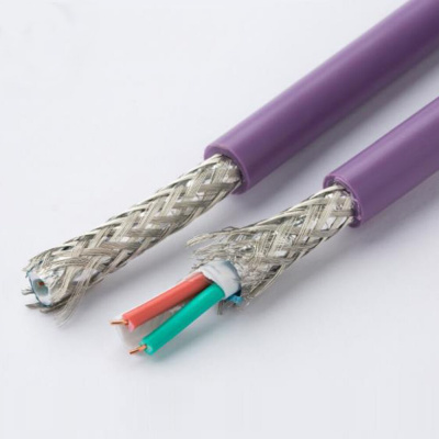 СТАНДАРТНЫЙ ЭКРАНИРОВАННЫЙ PROFIBUS DP КАБЕЛЬ 1х2х0,64 ДЛЯ СТАЦИОНАРНОЙ УСТАНОВКИ