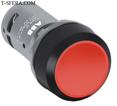 Кнопка CP1-10R-01, красная, 1NC