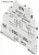 Реле интерфейсное SSR1-230 ACDC (тиристорное, 1NO, 1.2A AC1, 400V AC)