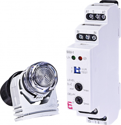 Сумеречное реле SOU-1 230V AC (1x16A_AC1)
