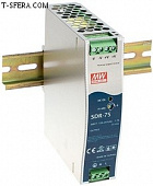 SDR-75-24 Блок питания на DIN-рейку 24В 3.2А 75Вт