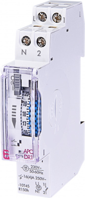 Электромеханическое реле времени APC-DR1 (суточное с резервом хода)