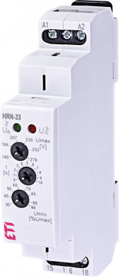 Реле контроля напряжения HRN-33  48-276V AC (1F, 1x16A_AC1)