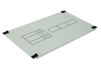 Лицевая панель 1хEB2 125,160,250А 3,4P и 14 модулей CP 2.2-2 E12 M (В300xШ550)