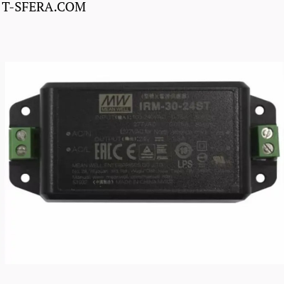 IRM-30-24ST Блок питания AC/DC 24В 1.3А 31.2Вт