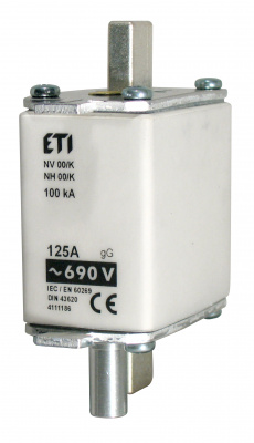 Предохранитель с бойком NH-00_K/gG 63A 690V