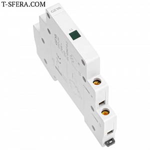 Индикатор модульный, зеленый, 230VAC